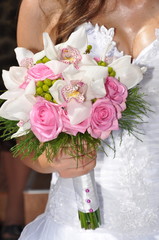 Bride and Wedding bouquet