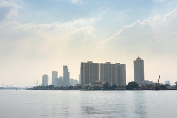 Obraz premium bangkok, tajlandia, krajobraz