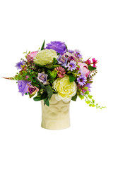 flowers craft in vase