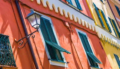 Foto op Plexiglas Architecture of Porto Maurizio, Liguria, Italy © monticellllo