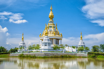 Naklejka premium Wat Thung Setthi temple(Wat Thung Mueang) at Khon Kaen is a tourist attraction,Thailand.
