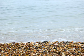 pebbles by the sea