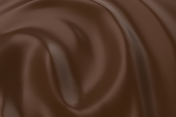 チョコレートクリームのテクスチャCG