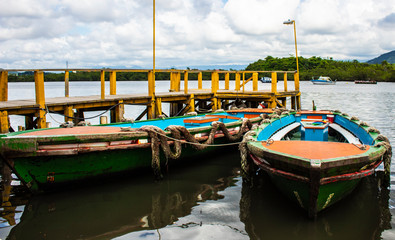 Fototapeta premium navios e barcos