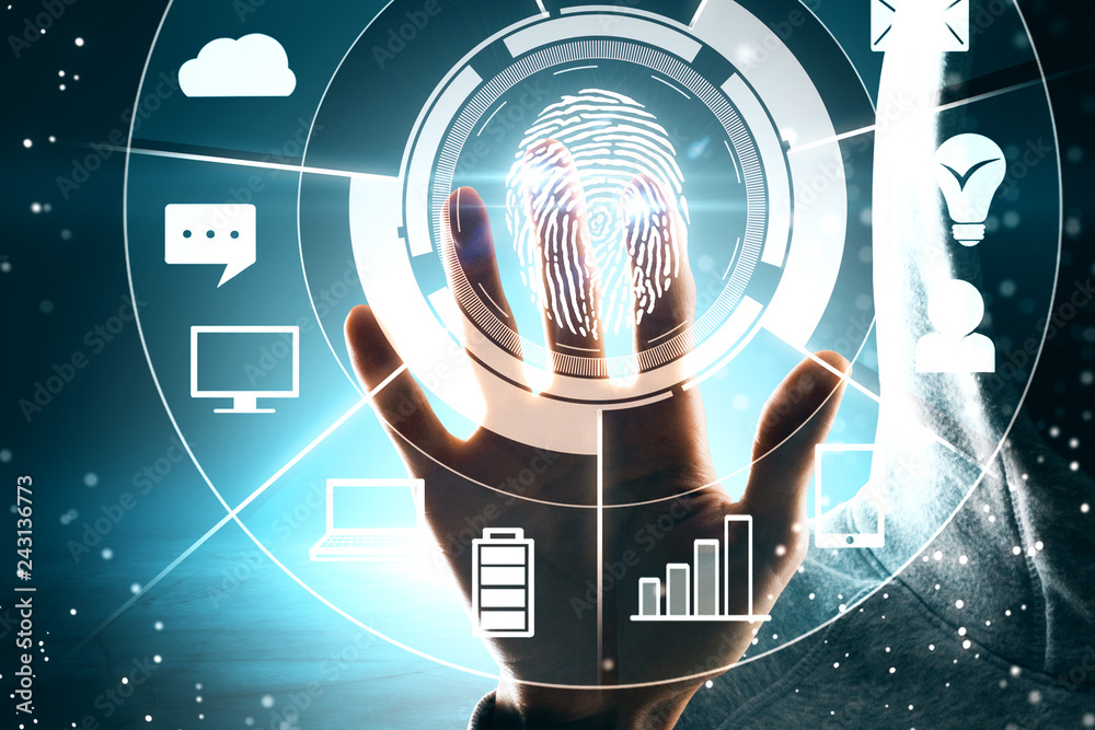 Poster biometrics and user concept