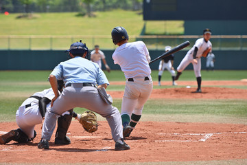 高校野球の試合