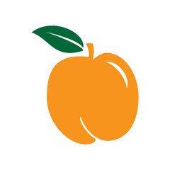 Fruit color icon on white background for graphic and web design, Modern simple vector sign. Internet concept. Trendy symbol for website design web button or mobile app