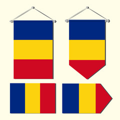 Romania national flag