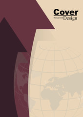 Book Cover Global Business Success Concept