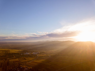 Sunset sunrise palatine forest
