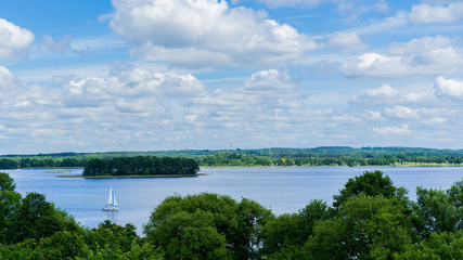 Lake landscape in Poland
