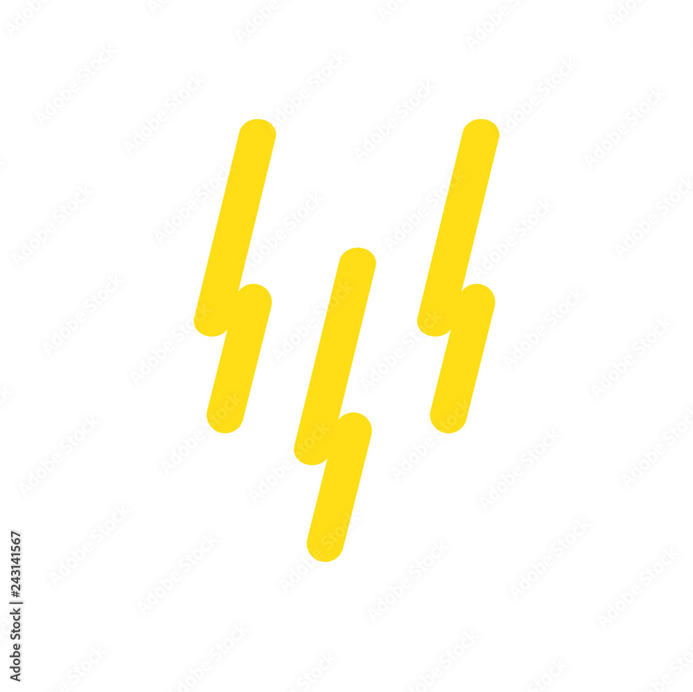 Fototapete Waether icon on white background for graphic and web design, Modern simple vector sign. Internet concept. Trendy symbol for website design web button or mobile app
