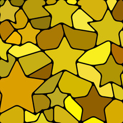 abstract vector stained-glass mosaic background