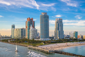 Fototapeta premium South Beach, Miami, Floryda, USA