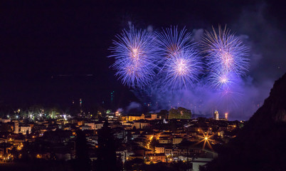Naklejka premium Firework