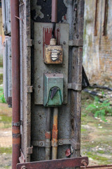 Lost Place garage of railway