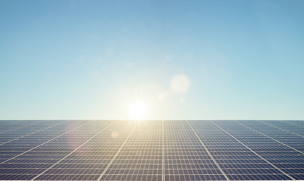 Solarzellen uaf dem Dach