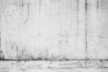 Old grunge abstract background texture White concrete wall