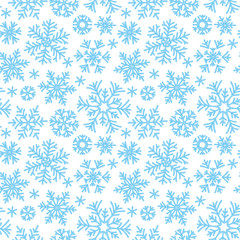 Christmas seamless doodle pattern