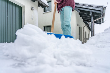 Schnee räumen