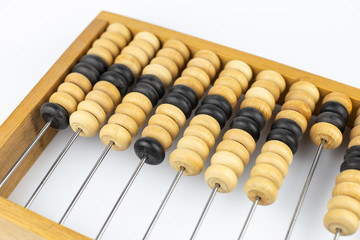 old calculator bills retro story shop money wooden white