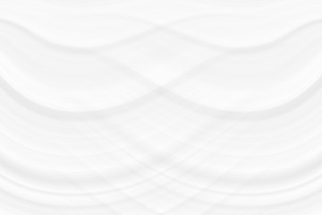 Graphic symmetrical pattern for wallpaper and packaging for various purposes. The background is gray and white with a gradient texture of stripes, lines, waves and geometric shapes.