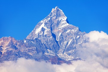 mount Machhapuchhre, Annapurna area, Nepal himalayas