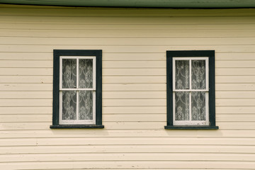 Fototapeta na wymiar old wooden window frames