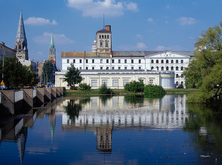 Fototapeta na wymiar White Factory - Central Museum of Textiles, Lodz, Poland