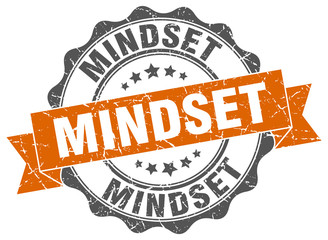 mindset stamp. sign. seal