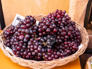 The Grapes are ready to be harvested.