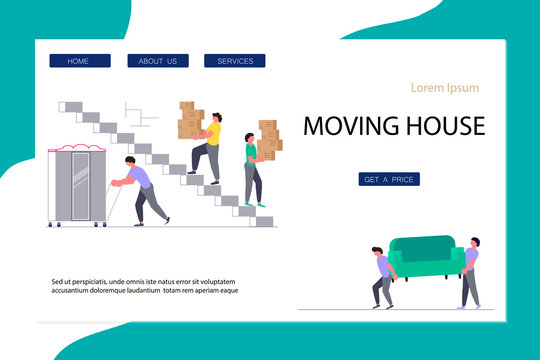 Moving Home And Office Concept