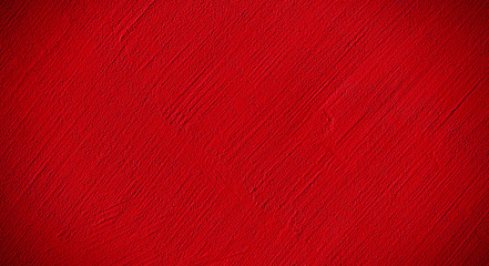 Wide Angle Bright Grunge Decorative Red Background