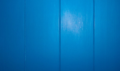 blue wood wall