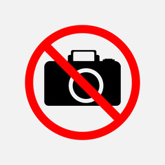 a sign can not be photographed, no photo