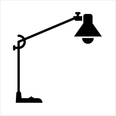 Desk Lamp Icon, Table Lamp Icon