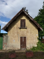 Fototapeta na wymiar Lungo il Po tra Casale Monferrato e Trino Vercellese (Piemonte)