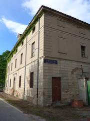 Lungo il Po tra Casale Monferrato e Trino Vercellese (Piemonte)