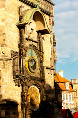 Obraz premium Horloge in Prague