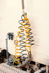 Elecric Cables Hanging.