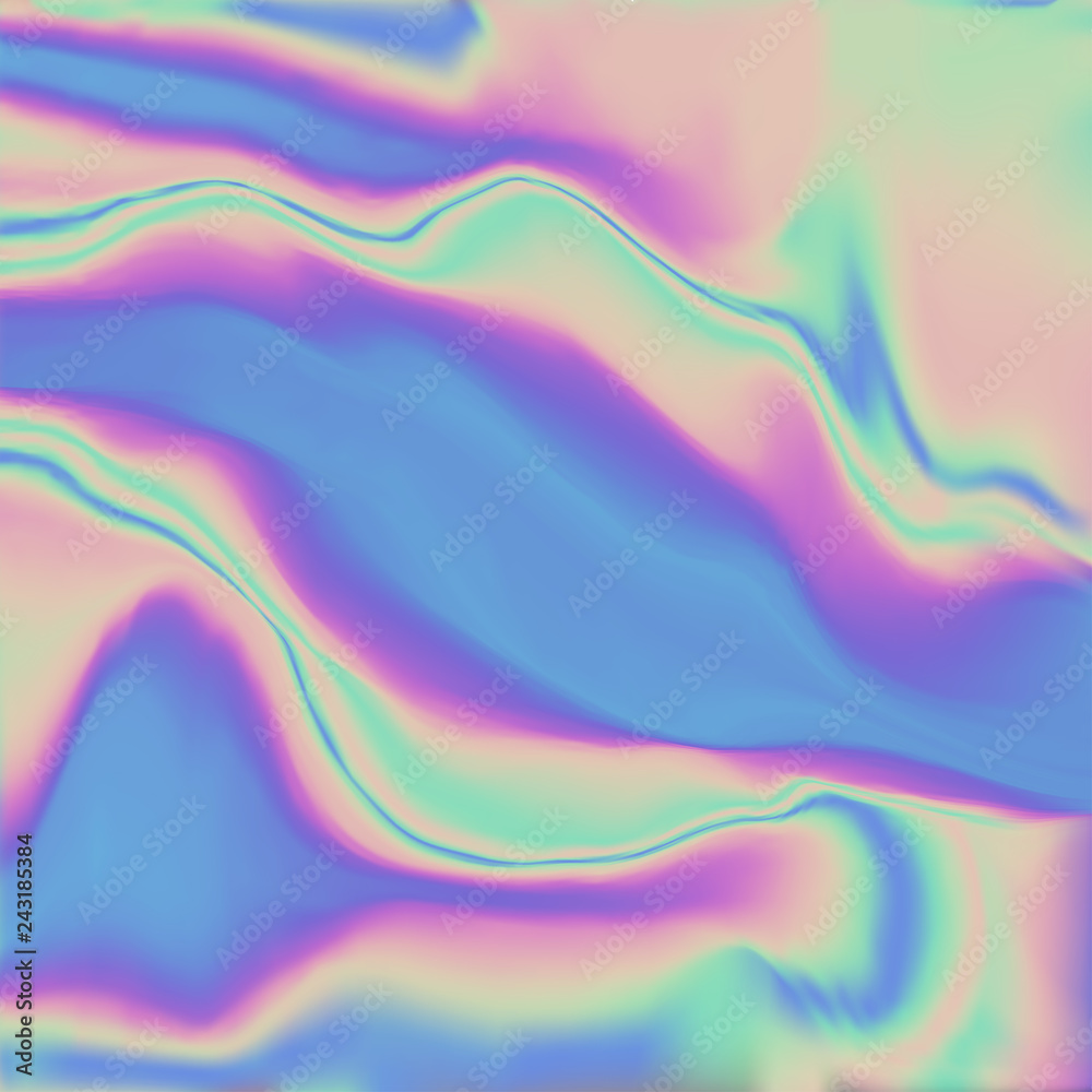 Canvas Prints fluid gradient background design. futuristic liquid abstract colorful wallpaper.holographic texture 