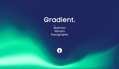 Fluid gradient background design. Futuristic liquid abstract colorful wallpaper. EPS 10 - obrazy, fototapety, plakaty