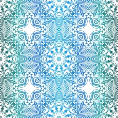 geometric pattern in lace style. Ethnic ornament. Vector illustration. For modern interior design, fashion textile print, wallpaper.