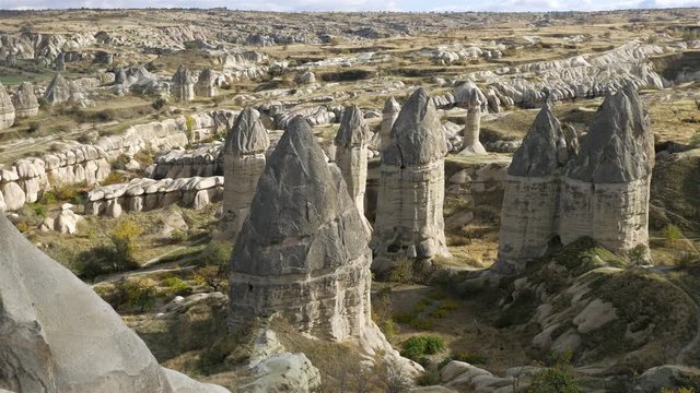 rocky valley of cappadocia