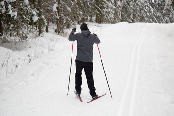 cross country skier