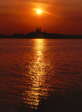 Wigry Lake and Camaldolese Monastery, Wigry National Park, Poland