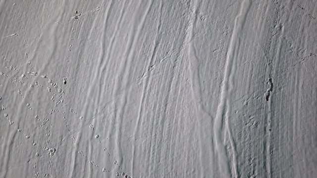 winter landscape in the mountains