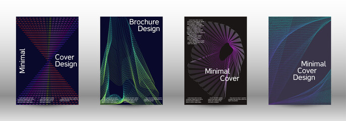 Minimal vector cover design with  linear waves.