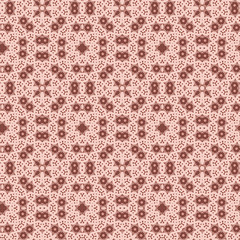 Seamless color pattern from a variety of shapes.