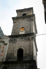 Clock Tower in Naples, Italy